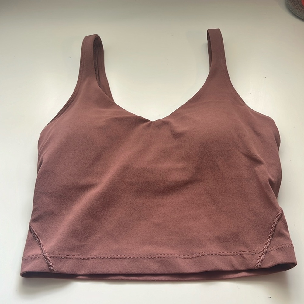 Lululemon dusty rose align tank size 2